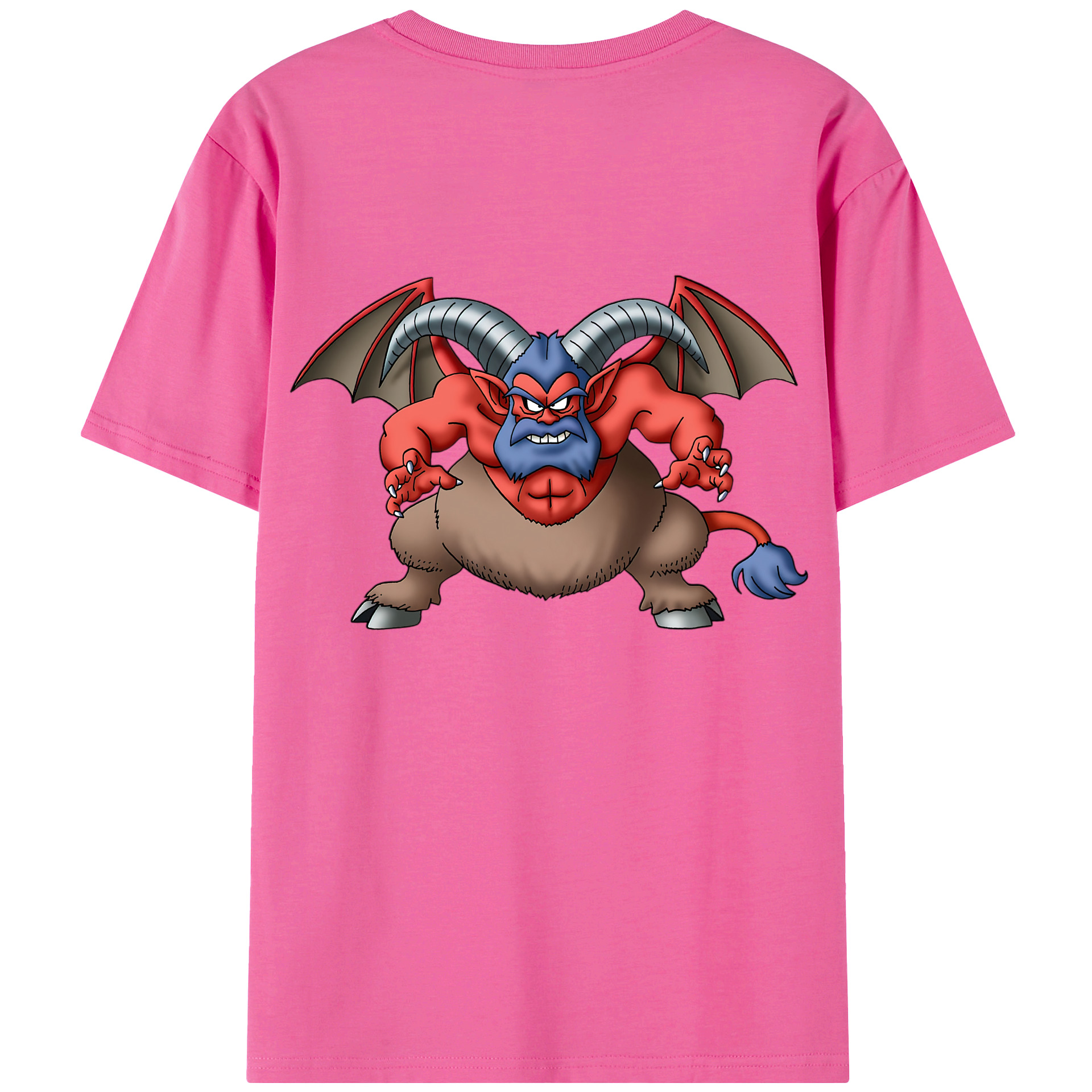 （画像用） ドラゴンクエスト Doragon Kuesuto Dragon Quest レディース半袖Tシャツ(バックプリント)